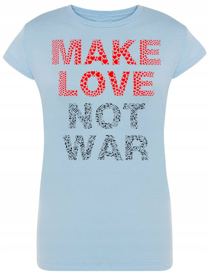 T-Shirt damski Make Love Not War R.XL Inna marka