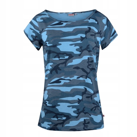 T-shirt damski MORO niebieska bluzka bawełniana z krótkim rękawem XL Wstecz