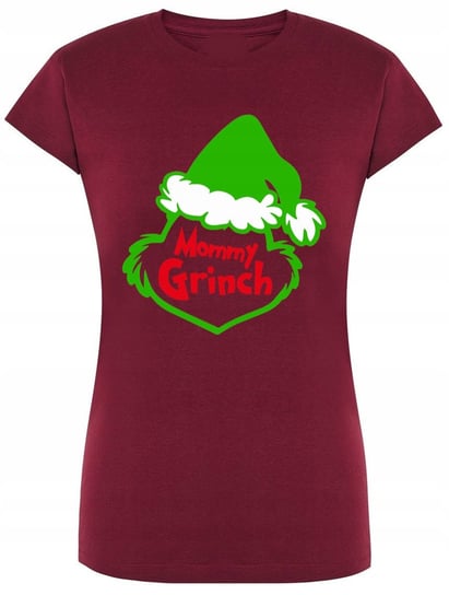 T-Shirt damski nadruk Boże Narodzenie Mama Grinch Prezent L Inna marka