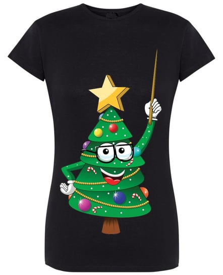 T-Shirt damski nadruk Choinka Święta R.XL Inna marka