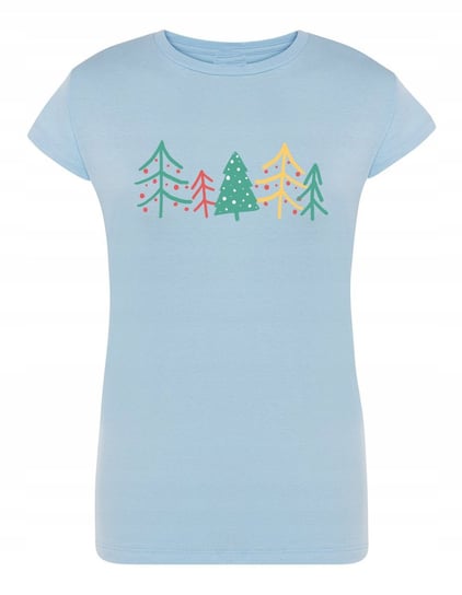 T-Shirt damski nadruk Drzewka Święta Choinka r.XL Inna marka