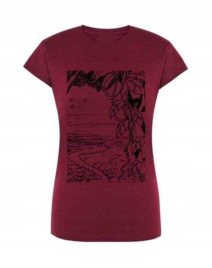 T-Shirt damski nadruk dżungla Rozm.XXL Inna marka