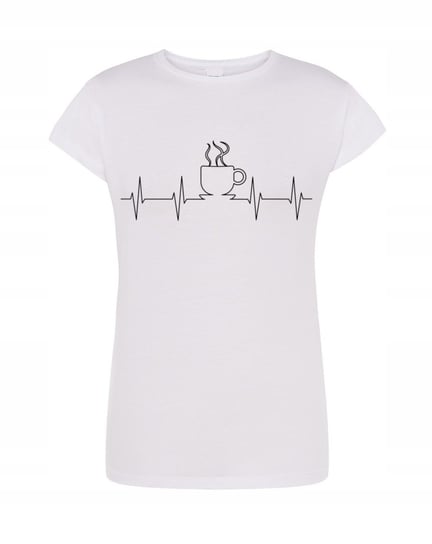 T-Shirt damski nadruk EKG love Kawa r.L Inna marka