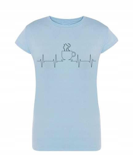 T-Shirt damski nadruk EKG love Kawa r.XXL Inna marka