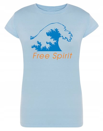 T-Shirt damski nadruk fala Free Spirit R.M Inna marka