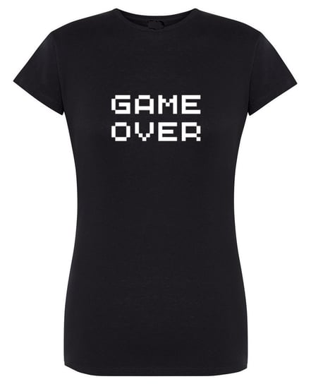 T-Shirt damski nadruk GAME OVER Rozm.S Inna marka