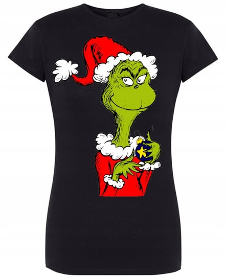 T-Shirt damski nadruk Grinch Święta R.XXL Inna marka