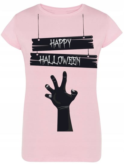 T-Shirt damski nadruk Happy Halloween Rozm.L Inna marka
