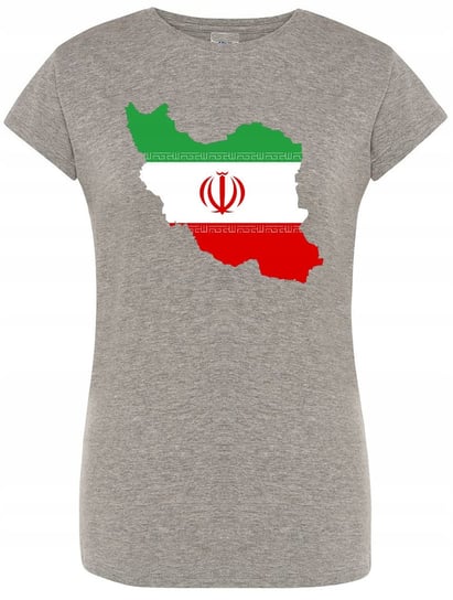 T-Shirt damski nadruk Iran Flaga Państwa r.L Inna marka
