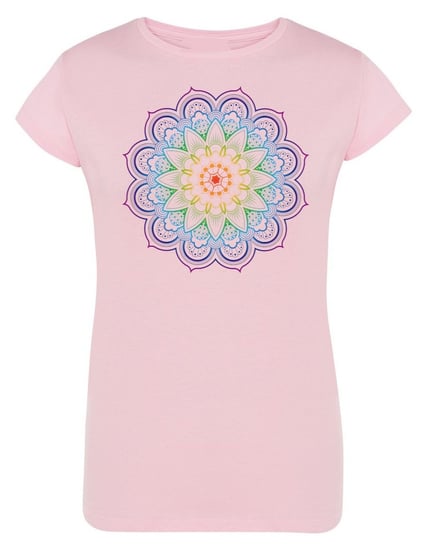 T-Shirt damski nadruk kolorowa Mandala r.XL Inna marka