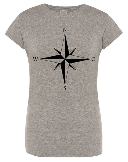 T-Shirt damski nadruk Kompas Kierunki R.S Inna marka