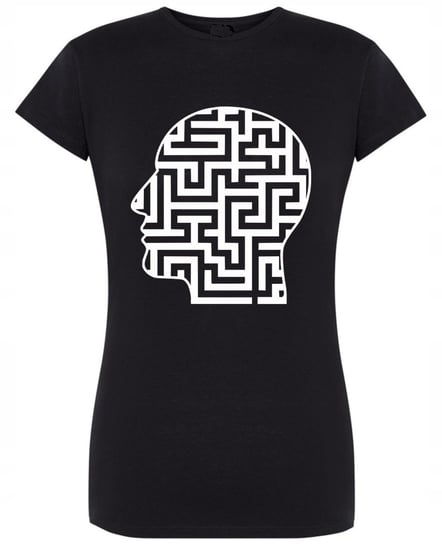 T-Shirt damski nadruk Labirynt Głowa r.XXL Inna marka