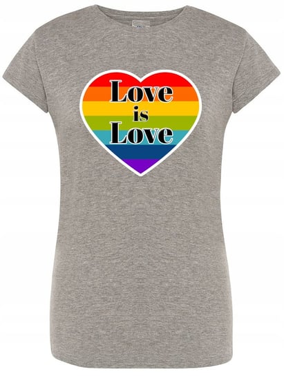 T-Shirt damski nadruk LGB Love is Love r.XL Inna marka