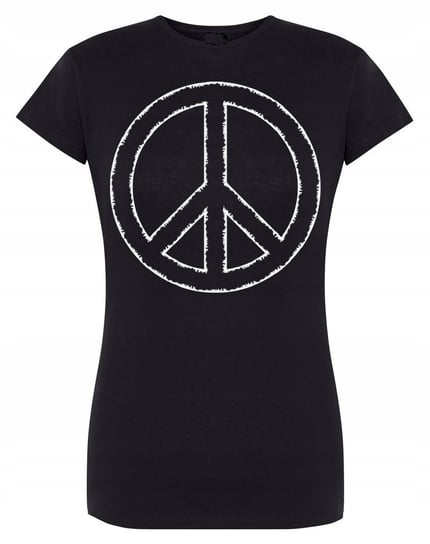 T-Shirt damski nadruk logo POKÓJ PEACE r.L Inna marka