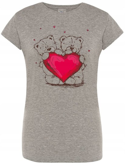 T-Shirt damski nadruk Misie Miłość r.XXL Inna marka