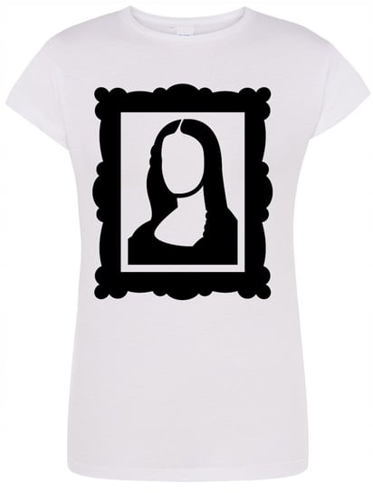 T-Shirt damski nadruk Mona Lisa Rozm.M Inna marka