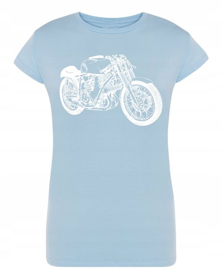 T-Shirt damski nadruk MOTOR MOTOCYKL r.M Inna marka