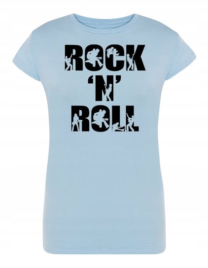 T-Shirt damski nadruk napis Rock'n Roll r.L Inna marka