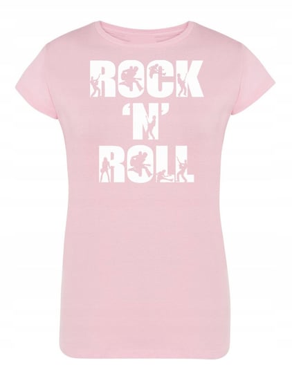 T-Shirt damski nadruk napis Rock'n Roll r.M Inna marka