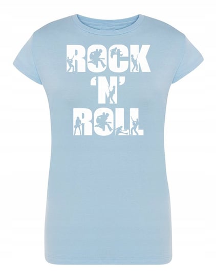 T-Shirt damski nadruk napis Rock'n Roll r.S Inna marka