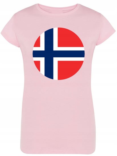 T-Shirt damski nadruk Norwegia Państwa r.XL Inna marka