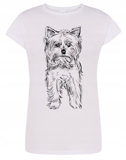 T-Shirt damski nadruk pies Yorkshire Terrier r.XL Inna marka