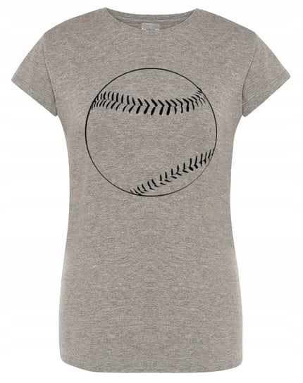 T-Shirt damski nadruk piłka Baseball r.XL Inna marka