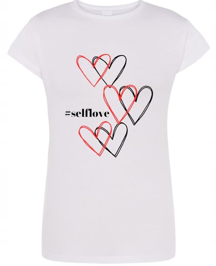 T-Shirt damski nadruk Self Love Kochaj SIEBIE L Inna marka
