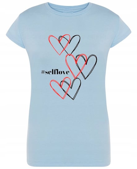 T-Shirt damski nadruk Self Love Kochaj SIEBIE XL Inna marka