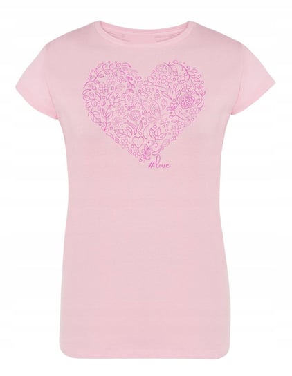 T-Shirt damski nadruk Serce Miłość LOVE rozm. XL Inna marka