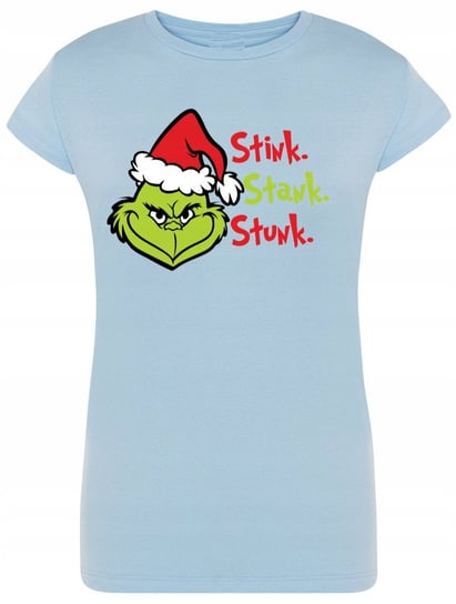 T-Shirt damski nadruk Świąteczny Grinch Prezent Dla Kobiety L Inna marka