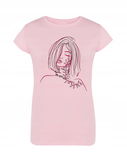 T-Shirt damski nadruk twarz Kobiety r.XXL Inna marka