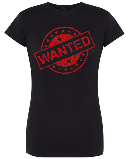 T-Shirt damski nadruk Wanted r.M Inna marka