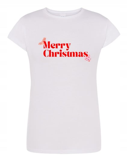 T-Shirt damski nadruk Wesołych Świąt r.XL Inna marka