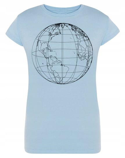 T-Shirt damski nadruk Ziemia Planeta r.L Inna marka