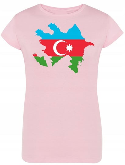 T-Shirt damski Państwa Azerbejdżan Flaga r.XL Inna marka