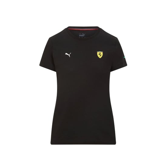 T-shirt damski Small Shield Ferrari F1 Team 2021 Black - M Scuderia Ferrari F1 Team