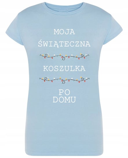 T-Shirt damski Święta Moja Świąteczna Koszulka po Domu M Inna marka