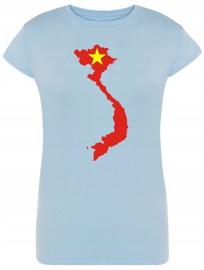 T-Shirt damski Terytorium Wietnam Państwa r.L Inna marka