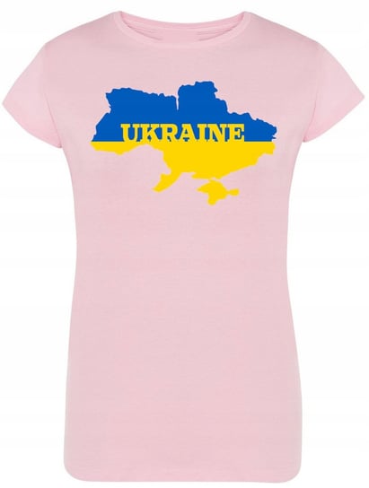 T-Shirt damski Ukraina Flaga Państwa r.M Inna marka