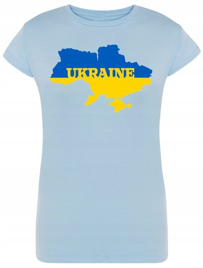 T-Shirt damski Ukraina Flaga Państwa r.M Inna marka