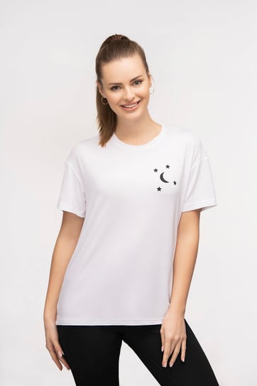 T-shirt do jogi MOONSTAR - biały m/l Moonholi
