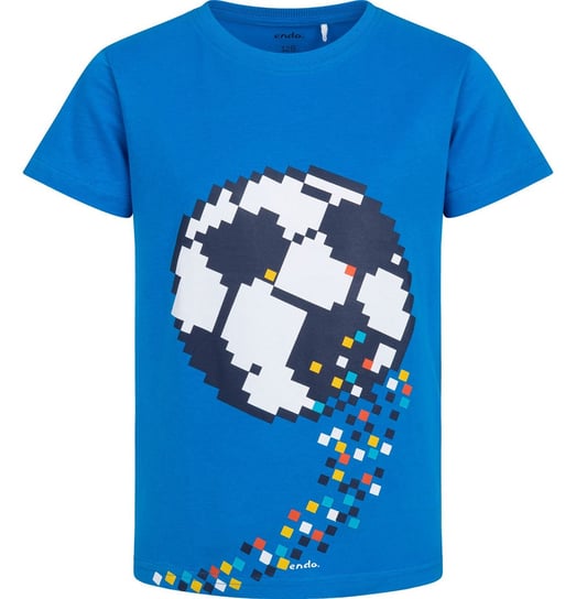T-shirt dziecięcy chłopięcy Bawełniana niebieski 146 Podaj piłkę ! Endo Endo