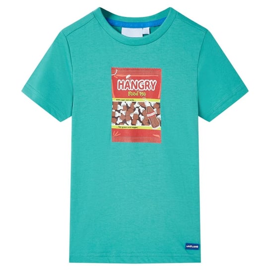 T-shirt dziecięcy Kolorowe Przekąski 92 cm, ciemna Inna marka