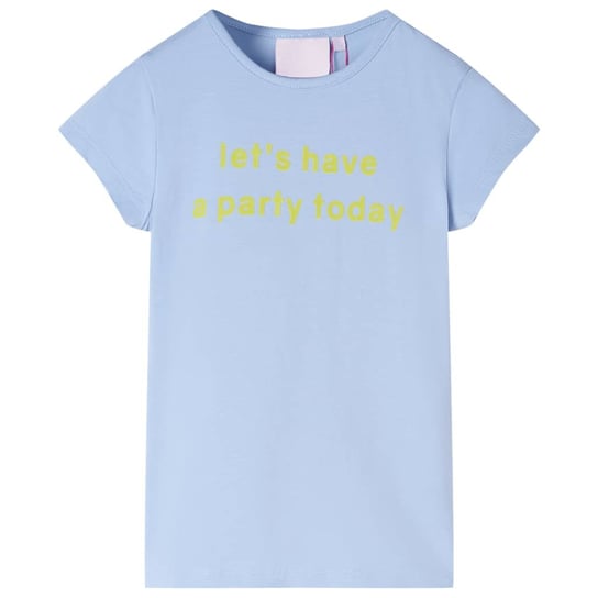 T-shirt dziecięcy Let's Party 140 jasnoniebieski 9 Inna marka