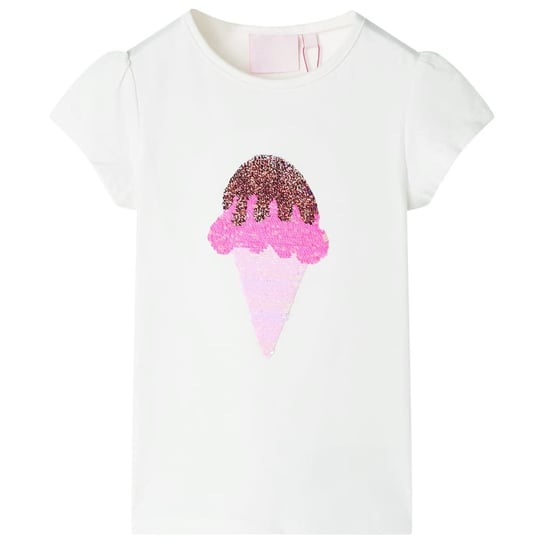 T-shirt dziecięcy Magic Ice ecru, rozmiar 92 Zakito Europe