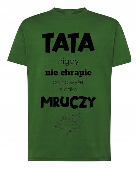 T-Shirt Dzień Taty Tata nie Chrapie Mruczy 3XL Inna marka