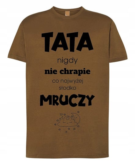 T-Shirt Dzień Taty Tata nie Chrapie Mruczy L Inna marka