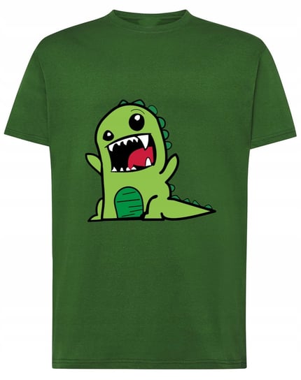 T-Shirt fajny nadruk Dino Potwór Rozm.3XL Inna marka