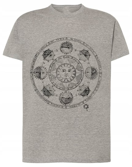 T-Shirt fajny nadruk Słońce astrologia r.XXL Inna marka